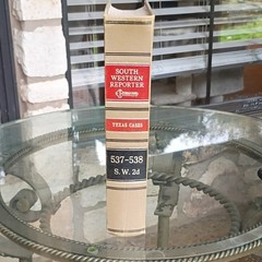 West Publishing South Western Reporter 2d 537-538 (1976) HC Texas Cases