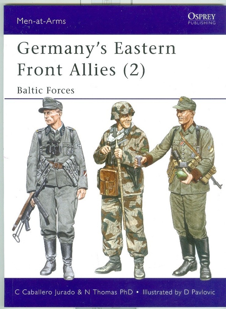 Osprey-History-WWII-Germany’s Eastern Front Allies-Baltic Forces-Uniforms-Guide!