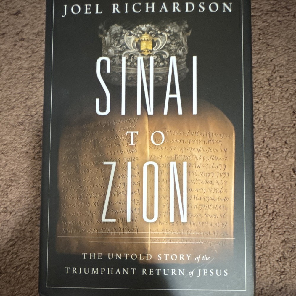 Sinai to Zion Joel Richardson Paperback WinePress Media 2006 Christianity