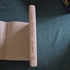 Tuesdays with Morrie by Mitch Albom, (1997, hardcover) VG/VG, SIGNED!!!
