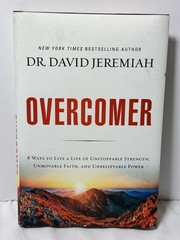 Dr. David Jeremiah 2 lot Overcomer Hardcover + After the Rapture PB Books New!