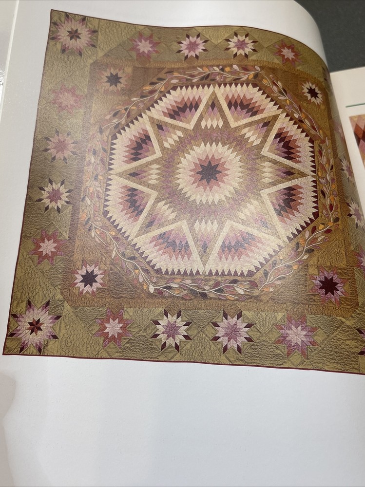 Silk Quilts by Hanne Vibeke De Koning-Stapel Quilting Book 7 Patterns Templates