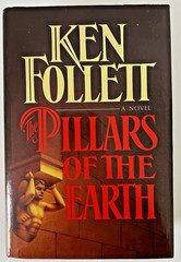 Pillars of the Earth Ken Follet HC First Edition William Morrow & Co. 1989 DJ