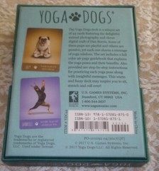 YOGA DOGS Book & Card Set Written by Alison DeNicola 96 pages 44 Cards 2017