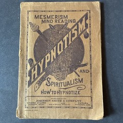 1920’s Hypnotism And Spiritualism How To Hypnotize Owl Cover Booklet GreatGrafix