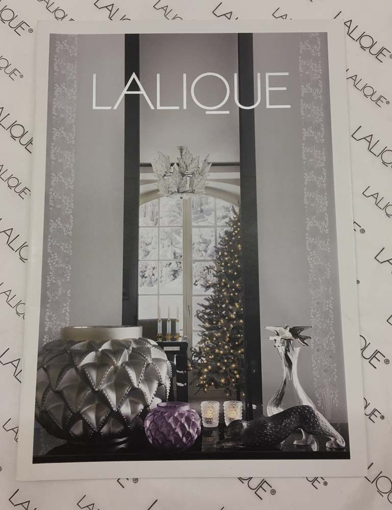 RARE 2015 LALIQUE Catalog 31 pages Colorful Pictures New Collection