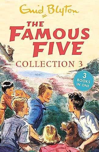 Famous Five Collection 3 Books 7 9 – Paperback, by Enid Blyton – Very Good