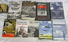Defeat of Nazi Germany in West WWII 9 Book Lot History Nuremberg WWII Bombing