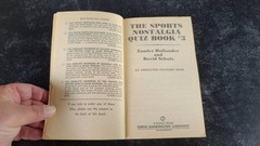 The Sports Nostalgia Quiz Book 3