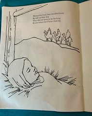 *Rare* THE NATIVITY a bible story to color Warner Press 1970’s VTG Never Used