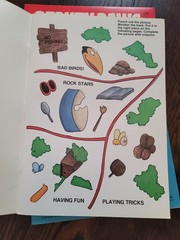 VTG Lot of 5 Sticker Fun Color & Activity Books 1978 Prestige Books Inc cartoons