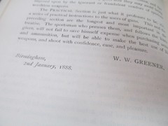 Modern Shot Guns by W.W. Greener – 1888 – 200+ Pages