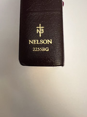 Spirit Filled Life Bible Nelson 2255BG Bonded Leather NKJV Red Letter 1991