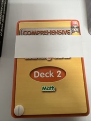 Comprehensive Curriculum Learning Cards Grade K Kindergarten LA & Math