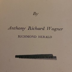The Records and Collections of the College of Arms Paperback Book 1952 84 Pages