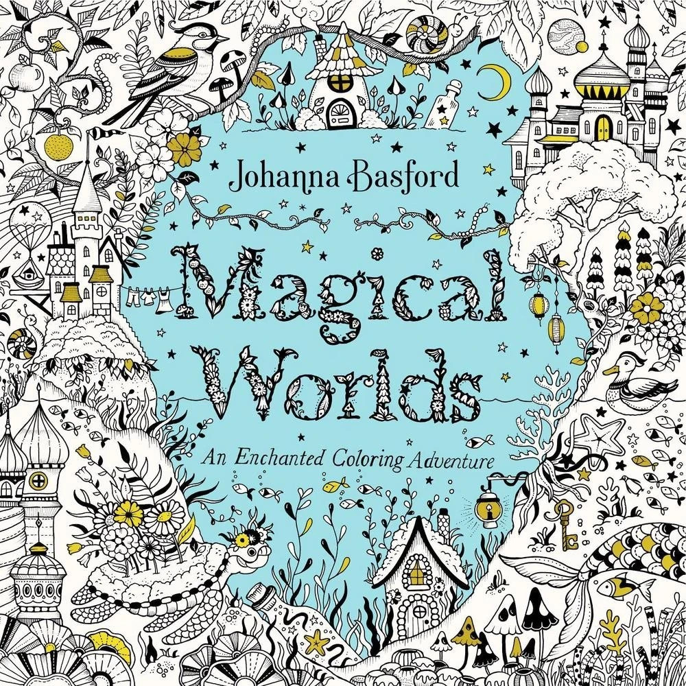 Magical Worlds: An Enchanted Coloring Adventure by Johanna Basford (0143138359)