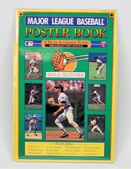 MLB ALL-STAR MASKS AND POSTER BOOKS – 8 BOOKS! – FULL SET! – NEW IN WRAP!