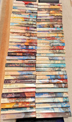 Bookseller Bargain Lot #103 HQN 80s Vintage Super Romance Lot of 63 PBs 300-388