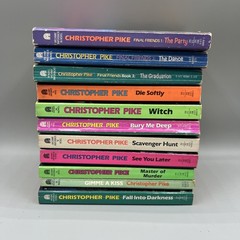 Christopher Pike Book Lot Of 11 Paperbacks Vintage Final Friends 1-3 Bury Me