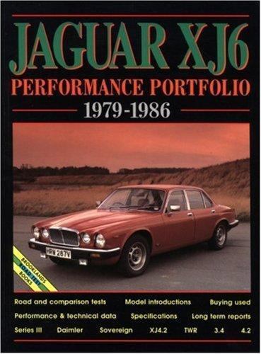 Jaguar Xj6: Performance Portfolio 1979-1986 by Clarke, R. M.
