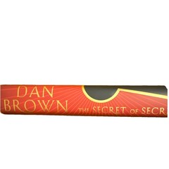 Book Dan Brown The Secret of Secrets Hardcover Doubleday 2025 Robert Langdon DJ