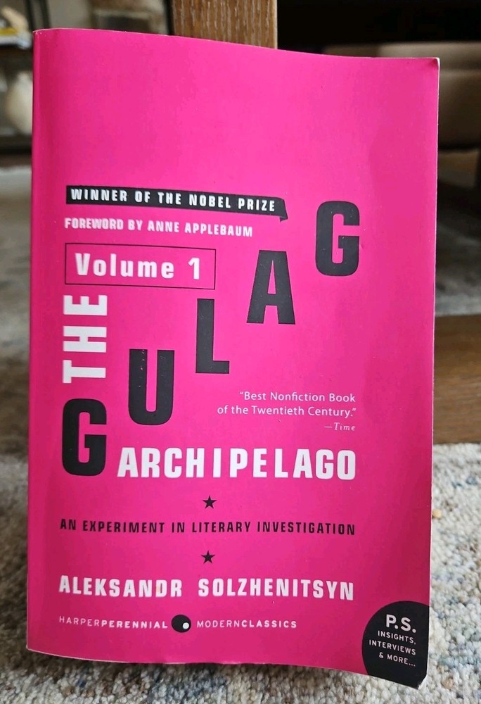 The Gulag Archipelago Vol. 1 By Aleksandr Solzhemitsyn Winner Of Nobel Prize Pb