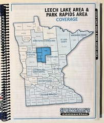 Minnesota Leech Lake Area And Park Rapids Fishing Maps Guidebook