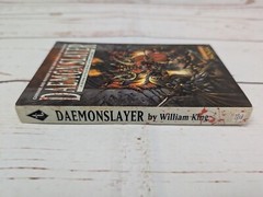 Daemon Slayer Gotrek Warhammer Fantasy Novel William King 1st US Edition GW BL