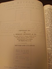 The Master Bible KJV Dickson Vintage 1947 Indexed Morocco Leather
