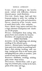 Medical Astrology „1899” 71 Pages