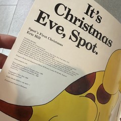 1988 Vintage Spot’s First Christmas Children’s Holiday Softcover Book