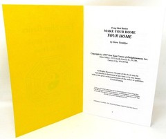 Feng Shui Basics Soft Cover Book Steve Tomblyn Paperback 24 Pages US Seller