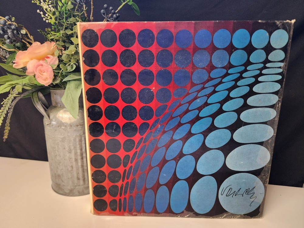 VICTOR VASARELY by Werner Spies; Harry N. Abrams; 1971; Hardcover with DJ