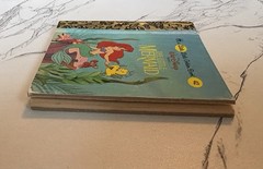 Vtg 1992 A Little Little Mini 2.75” Golden Book #42 The Little Mermaid – Disney