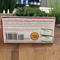 Sylvan Learning 3rd Grade Vocabulary Flashcards – 240 Cards, 10 Customizable