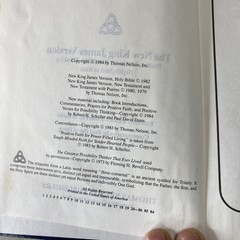 Holy Bible Possibility Thinkers Edition NKJV Robert Schuller 1984 Thomas Nelson