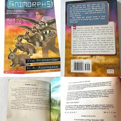 Animorphs Andalite Chronicles Vintage Applegate Kid’s Scholastic 7 Paperbacks