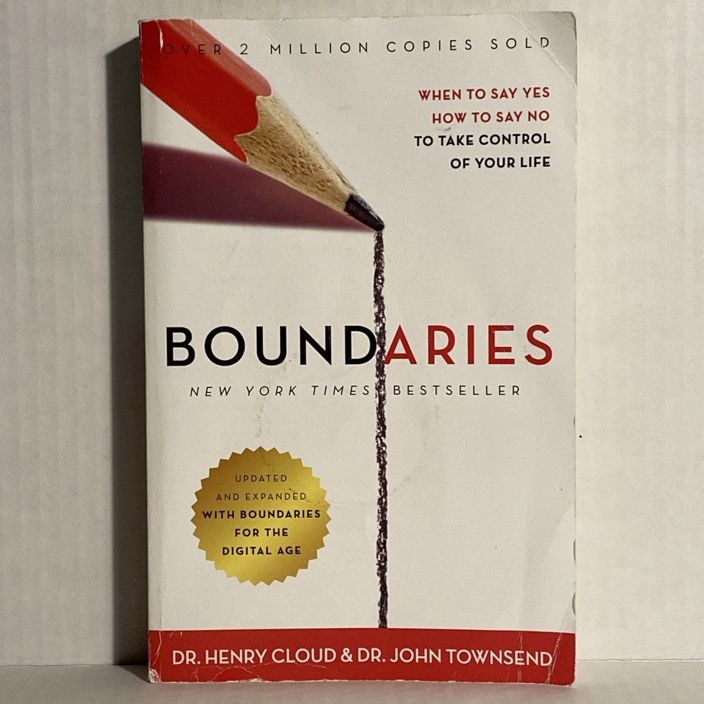 Boundaries Dr. Henry Cloud Dr. John Townsend Book Updated And Expanded Edition