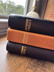 Orthodox Study Bible NKJV Handmade Genuine Leather Bible Choose Color.