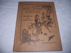 Art Song Cycles Book One and Book Two W. Otto Miessner hc songbook 1910