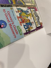 Lot Little Golden Book CTW Sesame Street Big Bird Elmo Grover Bunny Hop Oscar