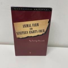 Animal Farm and Nineteen Eighty Four Paperback Books in Slipcase SEALED