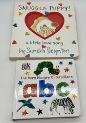 LOT OF 20 SANDRA BOYNTON & ERIC CARLE CLASSIC FAVORITES BOARD BOOKS