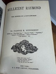 Book- Hardback Antique 1891 „Mellicent Raymond, The Impress of a Gentlewoman”