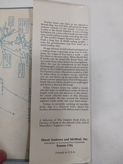 SIGNED Ice! Tristan Jones 1978 HC First Edition 1st Printing Sailing Sail Boat