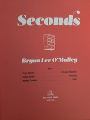 Seconds #1 New York Times Best Seller Scott Pilgrim Series