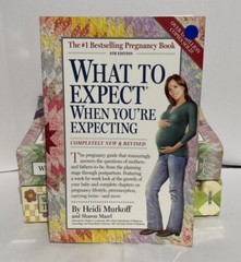 Lot of 3 What to Expect When You’re Expecting, The First Year, The Toddler Years