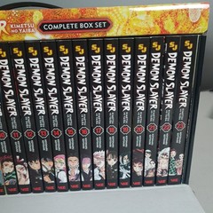 Demon Slayer Kimetsu No Yaiba Complete Box Set 1-23 Manga Viz English Poster