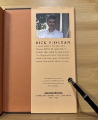 The Sea Of Monsters – Rick Riordan (Hardcover) First Edition/Print, 1st/1st, VG