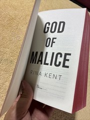 God of Malice (Deluxe Edition) by Rina Kent (2024, Trade Paperback, Sprayed 1st)